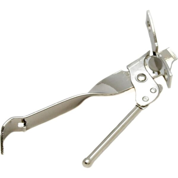 Chef Craft Select Can Opener with Tapper, 6.5 inches in length, Nickle Plated