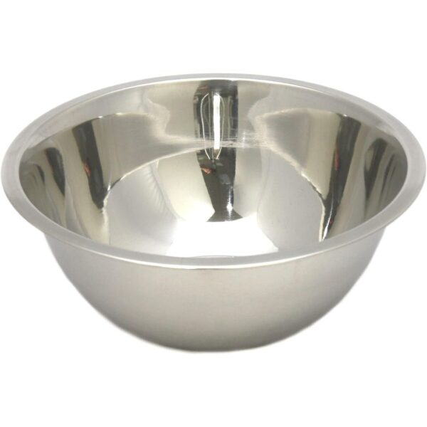 Chef Craft Brushed Mixing Bowl, 3-Quart, Stainless Steel