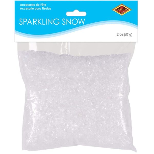 Beistle Sparkling Snow, 2-Ounce, White