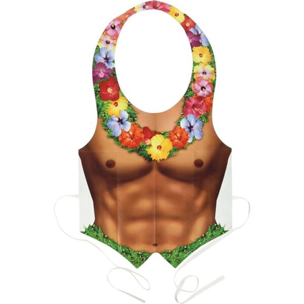 Pkgd Plastic Hula Hunk Vest Party Accessory (1 count) (1/Pkg)