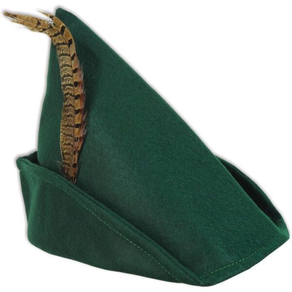 Beistle 60342 Felt Robin Hood Hat, One Size, Multicolor