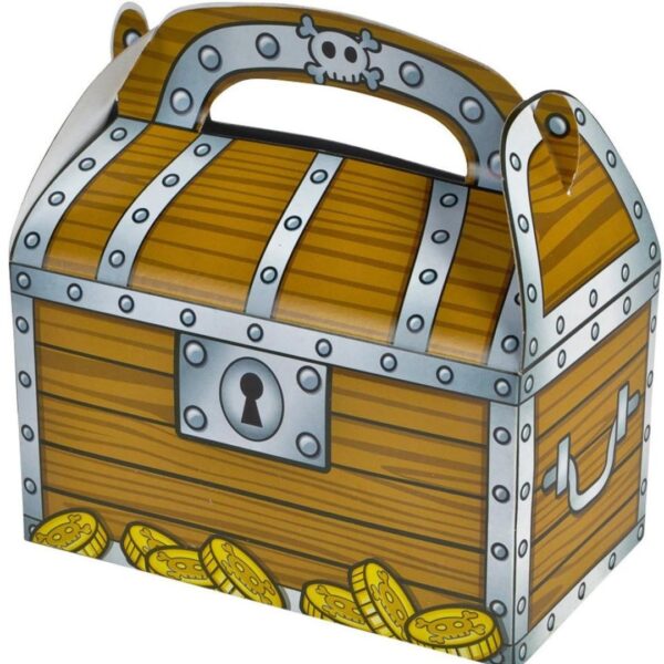 Rhode Island Novelty 6.25 Inch Treasure Chest Treat Boxes - Image 4