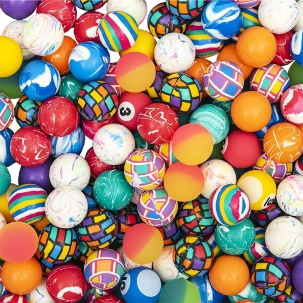 Rhode Island Novelty 27mm Assorted Bounce Balls, 250 Count