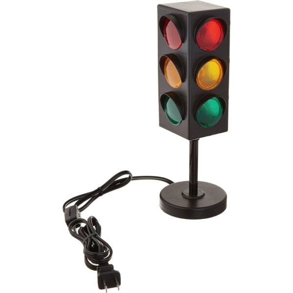 Rhode Island Novelty Eltrali 8 Inch Traffic Light Table Lamp