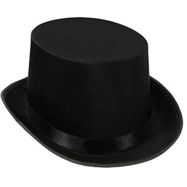 Beistle Satin Sleek Top Hat | Black