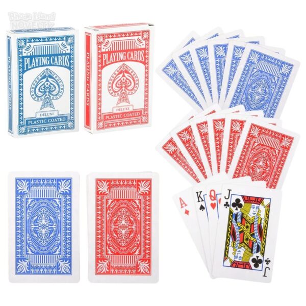 Rhode Island Novelty 2.25 Inch x 3.5 Inch Playing Cards, 24 Packs - Image 2