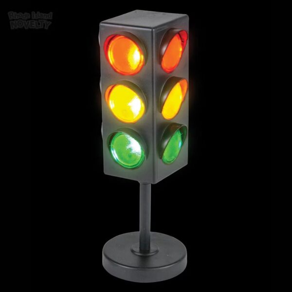 Rhode Island Novelty Eltrali 8 Inch Traffic Light Table Lamp - Image 2