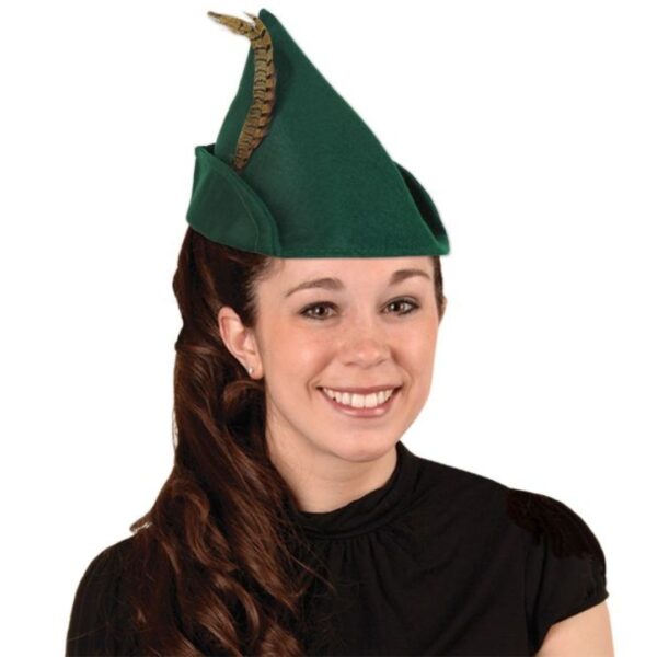 Beistle 60342 Felt Robin Hood Hat, One Size, Multicolor - Image 3