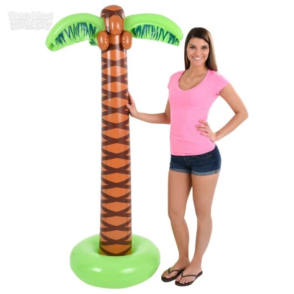 Rhode Island Novelty 66 Inch Inflatable Palm Tree, One per Order