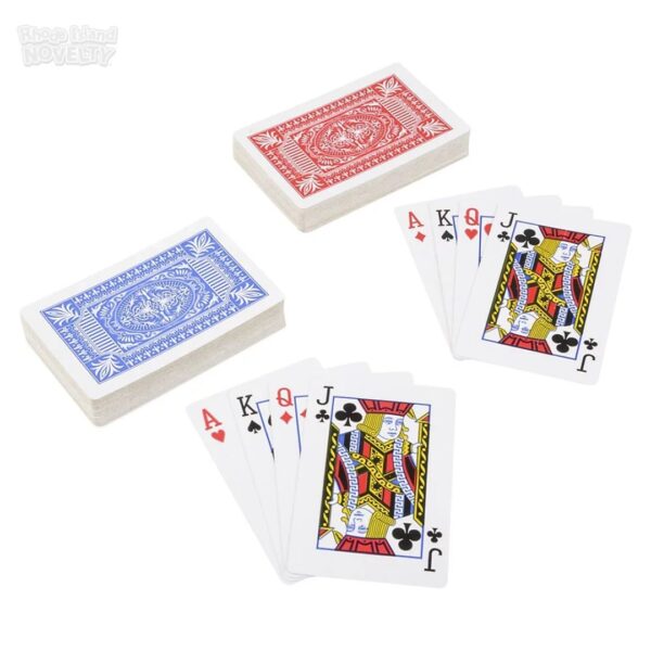 Rhode Island Novelty 2.25 Inch x 3.5 Inch Playing Cards, 24 Packs - Image 3