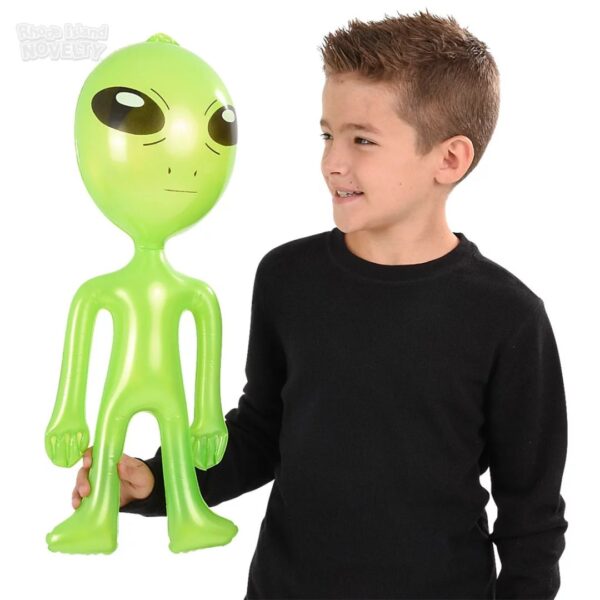 Rhode Island Novelty 24 Inch Alien Inflates Assorted Colors 12 Per Order - Image 3