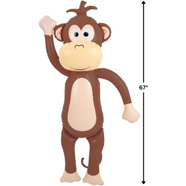 Rhode Island Novelty 67" Monkey Inflate - Image 3