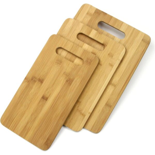 Chef Craft Classic Bamboo Cutting Board, 12.5 x 9.5 inch, Natural - Image 3