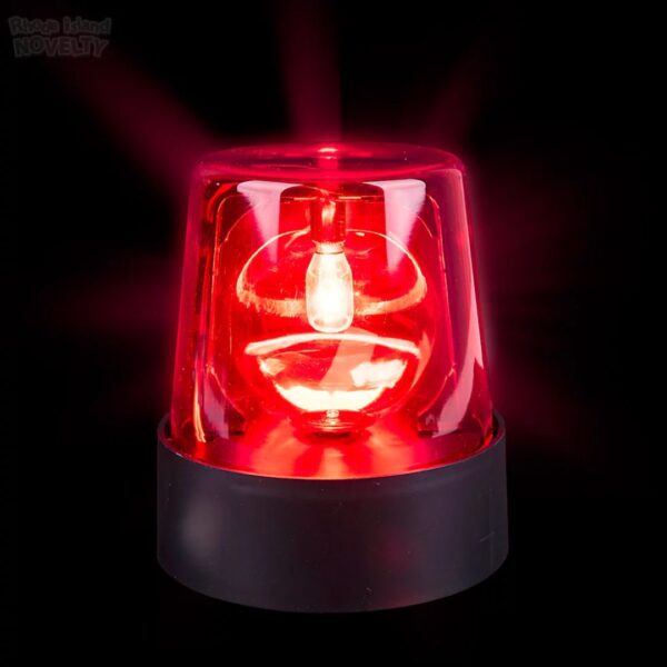 Rhode Island Novelty 7-Inch Red Police Beacon Light