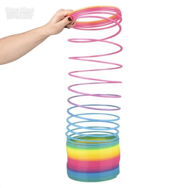 Rhode Island Novelty 7" (175MM) Rainbow Jumbo Coil Spring - Image 4