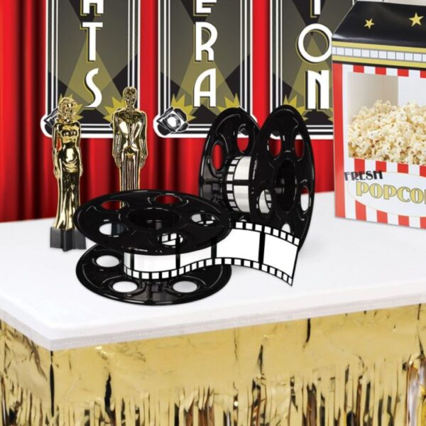 Beistle Movie Reel Filmstrip Centerpiece - Image 5