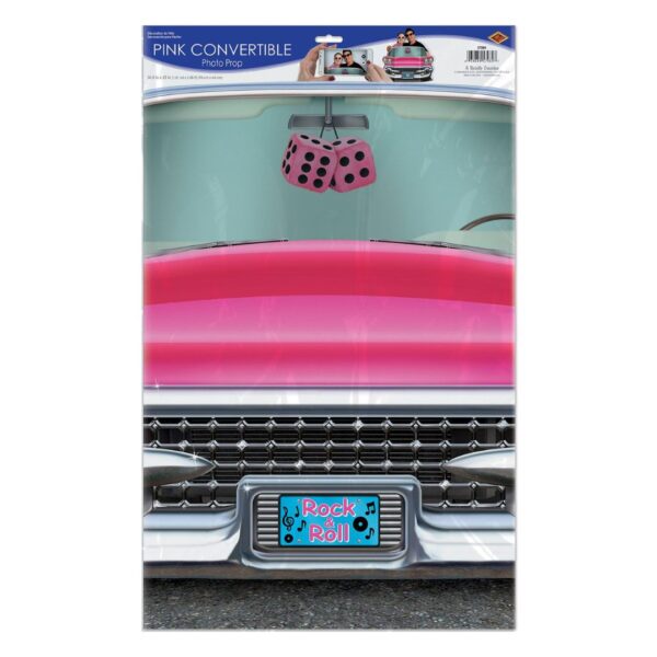 Pink Convertible Photo Prop Party Accessory (1 count) (1/Pkg) - Image 3