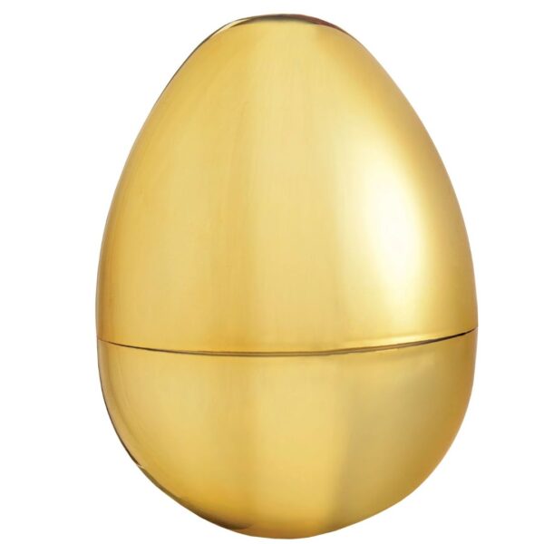 Golden Easter Egg - 4" (1 Count) - Premium Plastic Quality for Unforgettable Celebrations & Surprises