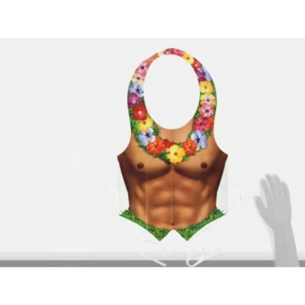 Pkgd Plastic Hula Hunk Vest Party Accessory (1 count) (1/Pkg) - Image 5