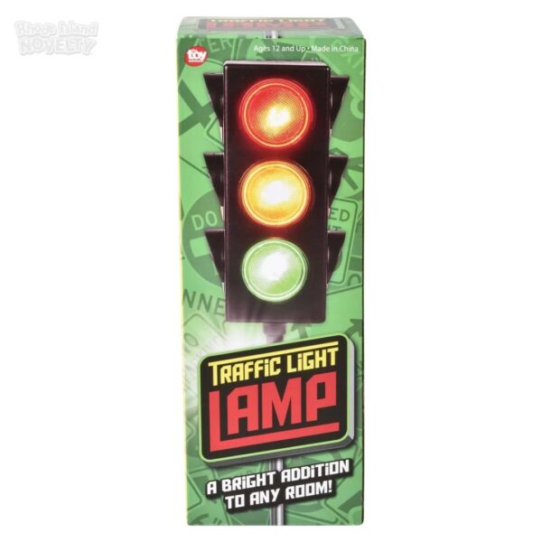 Rhode Island Novelty Eltrali 8 Inch Traffic Light Table Lamp - Image 6