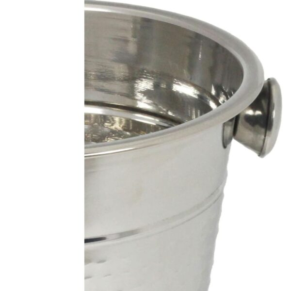 Chef Craft Hammered Champagne Bucket, 4 Quart, Stainless Steel - Image 5