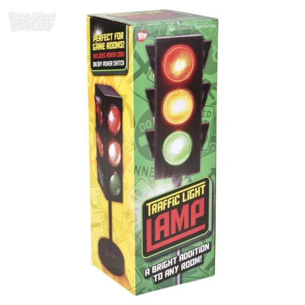 Rhode Island Novelty Eltrali 8 Inch Traffic Light Table Lamp - Image 5