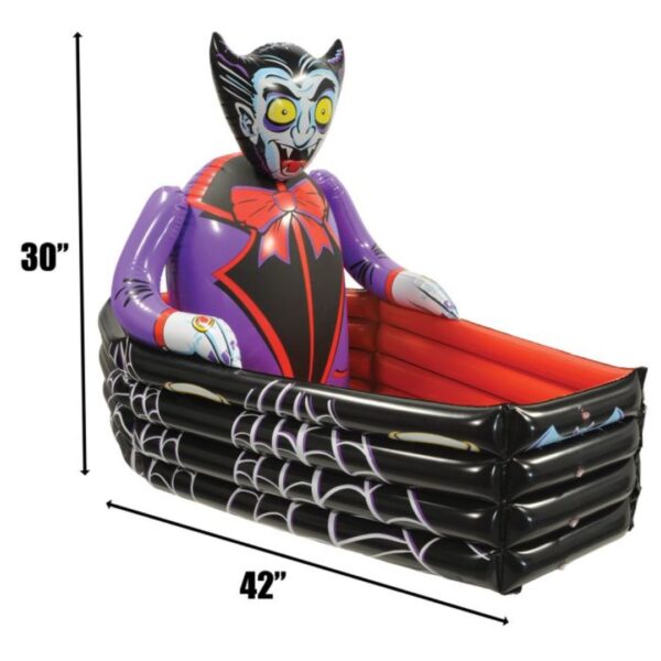 Halloween Inflatable Dracula Coffin Cooler Pack of 2 - Image 6