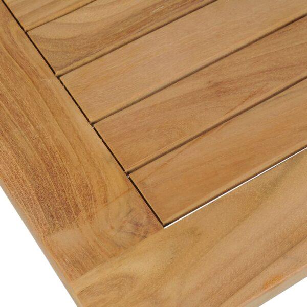 vidaXL Coffee Table Teak 35.4"x19.7"x17.7" - Image 4