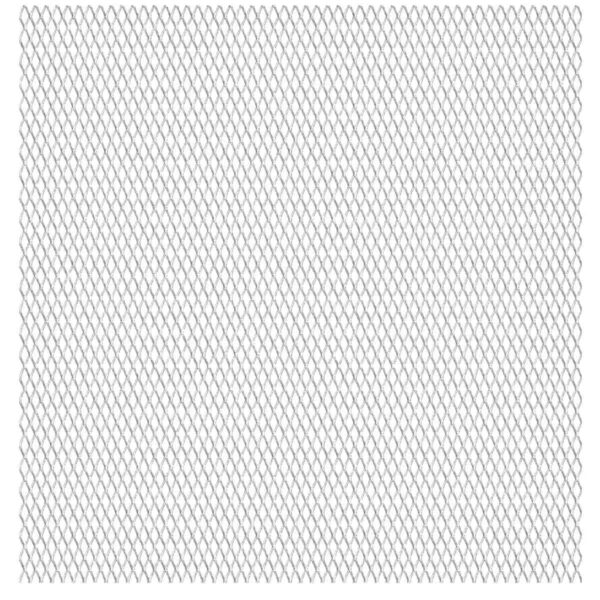 vidaXL Garden Wire Fence Stainless Steel 39.4"x33.5" 0.8"x0.4"x0.1"