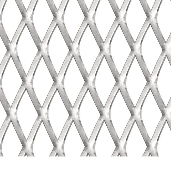 vidaXL Garden Wire Fence Stainless Steel 39.4"x33.5" 1.2"x0.7"x0.1" - Image 3