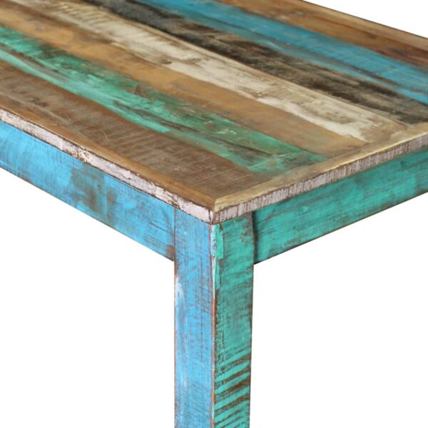 vidaXL Bar Table Solid Reclaimed Wood 45.3"x23.6"x42" - Image 7