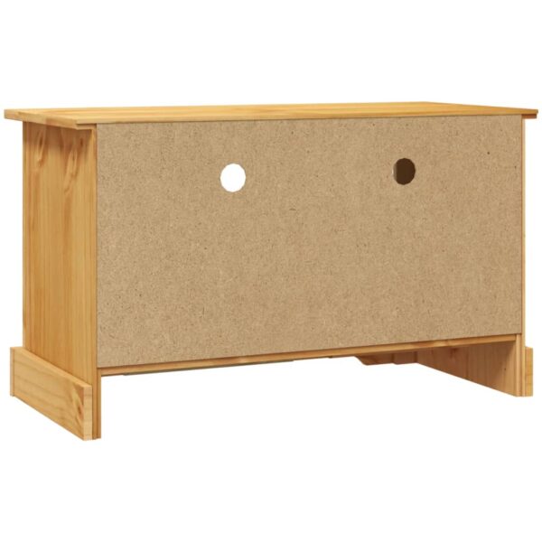 vidaXL TV Stand Mexican Pine Corona Range 35.8"x16.9"x22" - Image 6