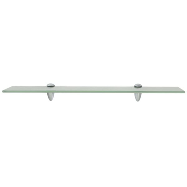 vidaXL Floating Shelf Glass 23.6"x3.9" 0.3" - Image 2