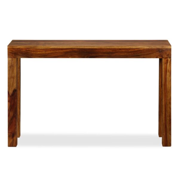 vidaXL Console Table Solid Sheesham Wood 47.2"x13.8"x29.5" - Image 2