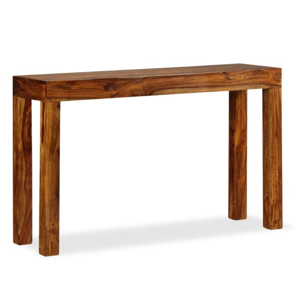 vidaXL Console Table Solid Sheesham Wood 47.2"x13.8"x29.5" - Image 12