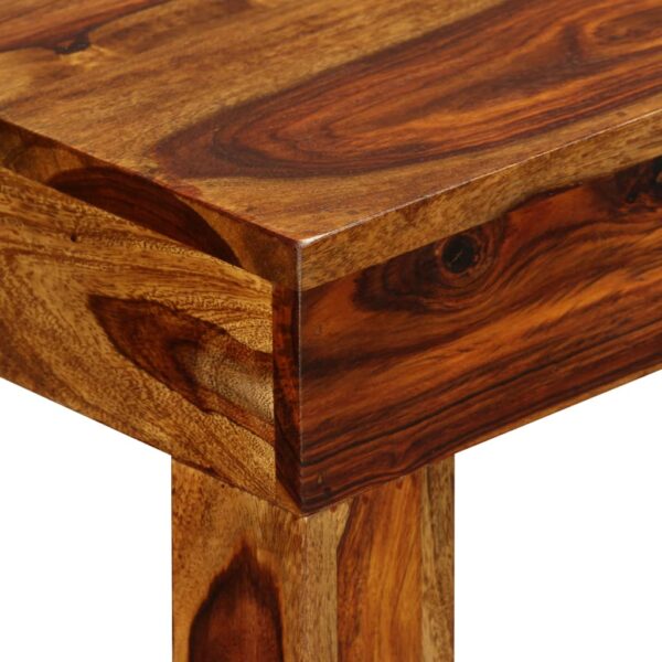 vidaXL Console Table Solid Sheesham Wood 47.2"x13.8"x29.5" - Image 3