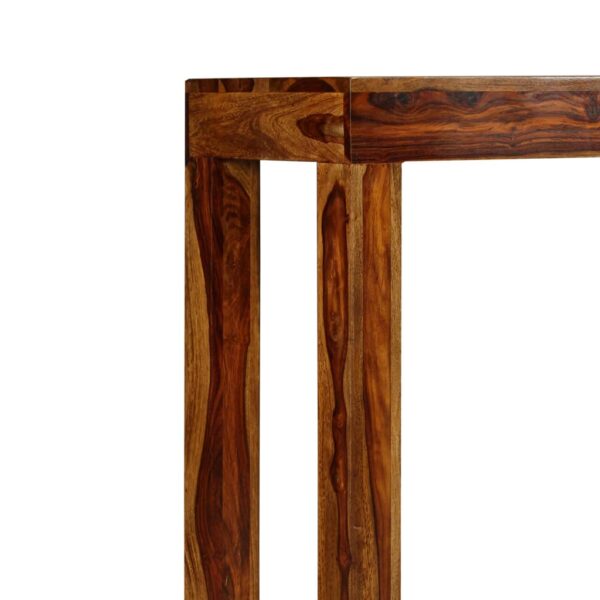 vidaXL Console Table Solid Sheesham Wood 47.2"x13.8"x29.5" - Image 4