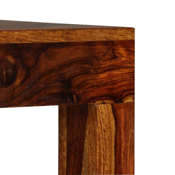 vidaXL Console Table Solid Sheesham Wood 47.2"x13.8"x29.5" - Image 5