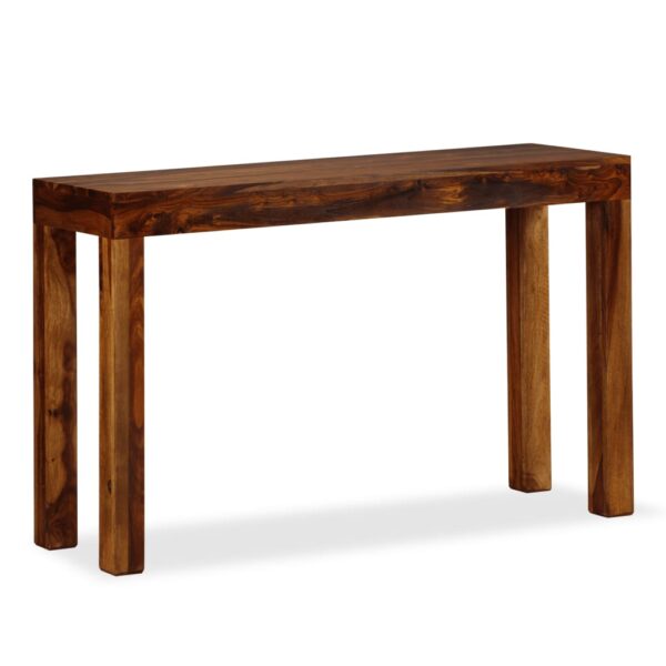 vidaXL Console Table Solid Sheesham Wood 47.2"x13.8"x29.5" - Image 6