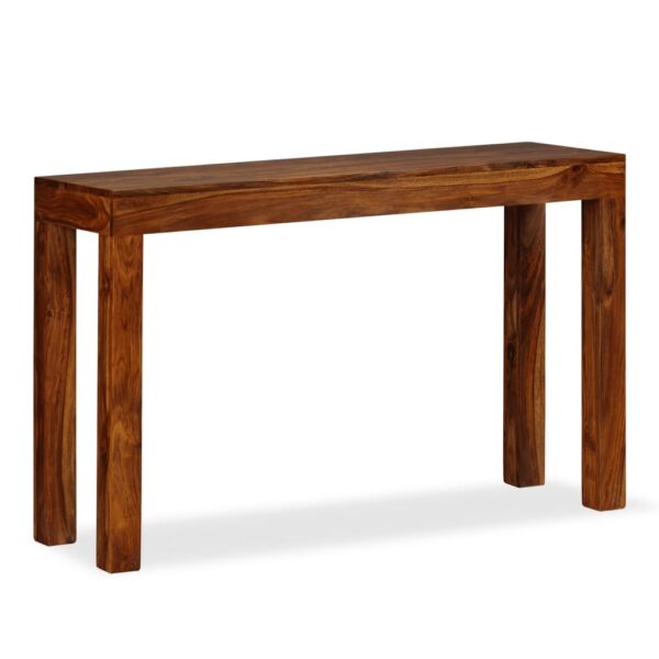 vidaXL Console Table Solid Sheesham Wood 47.2"x13.8"x29.5" - Image 8