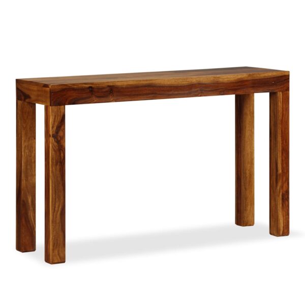 vidaXL Console Table Solid Sheesham Wood 47.2"x13.8"x29.5" - Image 9