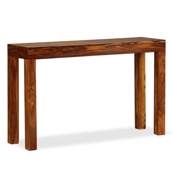 vidaXL Console Table Solid Sheesham Wood 47.2"x13.8"x29.5" - Image 10