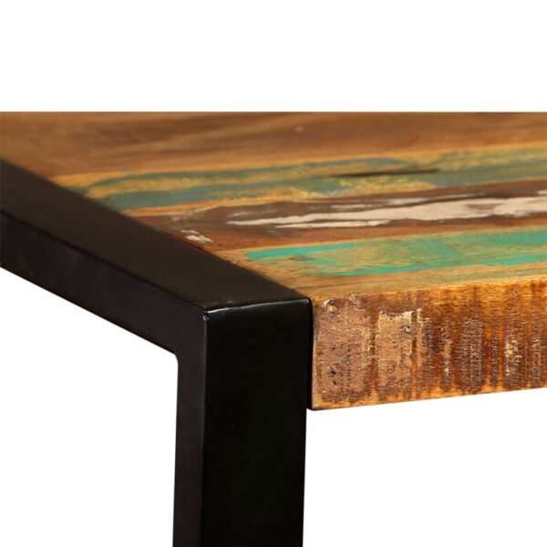 vidaXL Dining Table Solid Reclaimed Wood 47.2" - Image 10