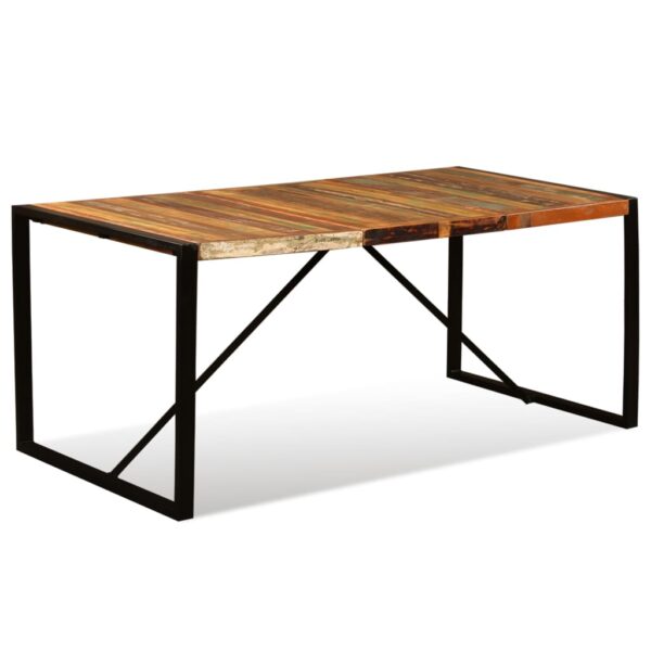 vidaXL Dining Table Solid Reclaimed Wood 70.9" - Image 7