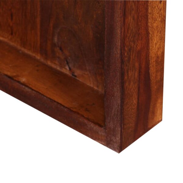 vidaXL Sideboard/Desk Solid Sheesham Wood Brown - Image 3