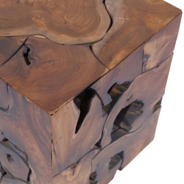 vidaXL Stools/Coffee Table Solid Teak - Image 10