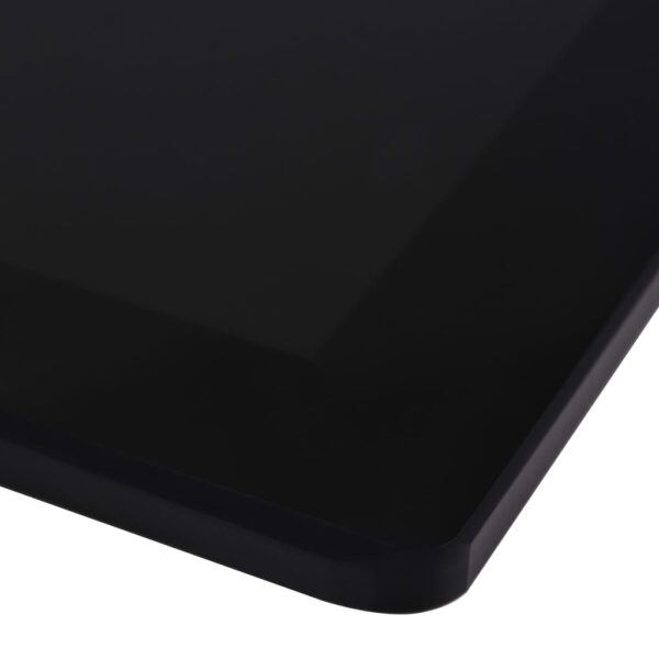 vidaXL Table Top Tempered Glass Square 27.6"x27.6" - Image 3