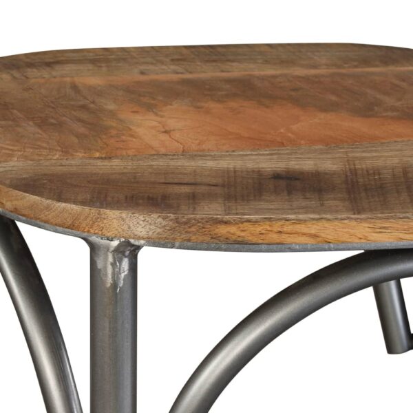 vidaXL Bar Stool Solid Mango Wood - Image 9