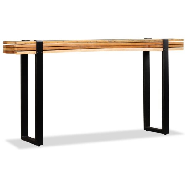 vidaXL Console Table Solid Reclaimed Wood Adjustable - Image 3