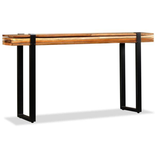 vidaXL Console Table Solid Reclaimed Wood Adjustable - Image 4